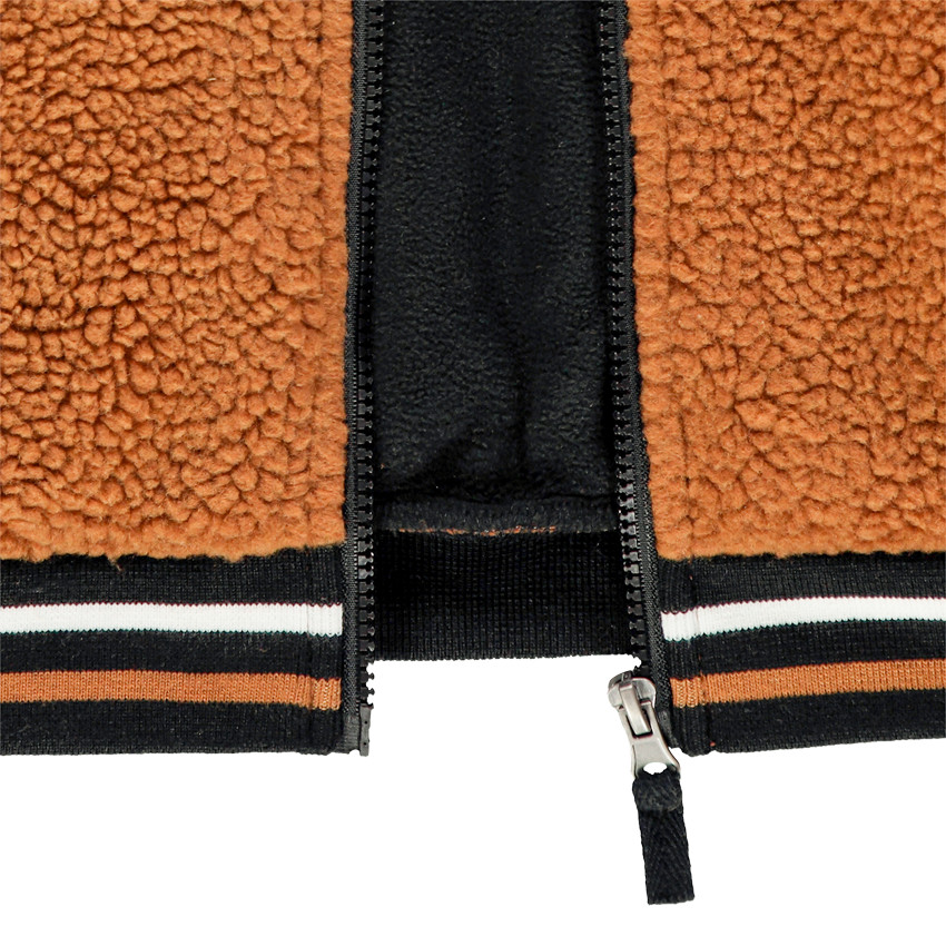 Mπλούζα sherpa με badge για αγόρι 