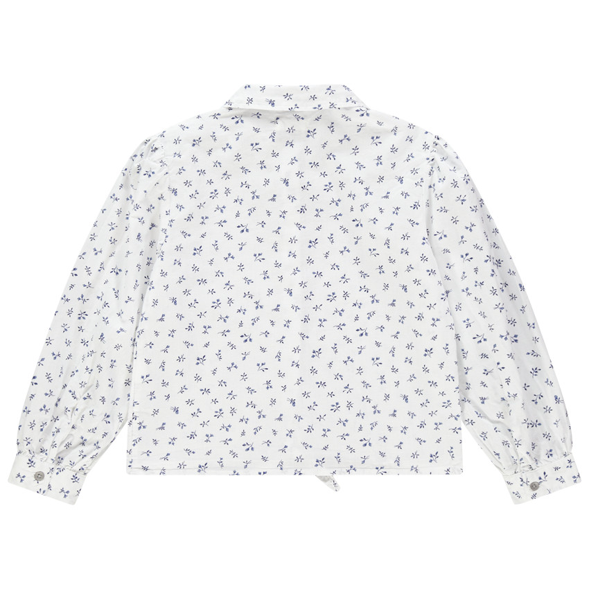 Πουκάμισο μακρυμάνικο με σχέδιο floral et σύνδεσμους 