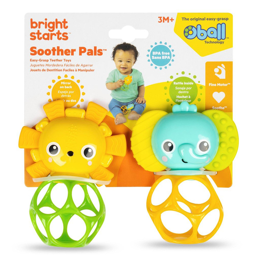 Παιχνίδι Oball Soother Pals Easy Grasp Teether Toys 