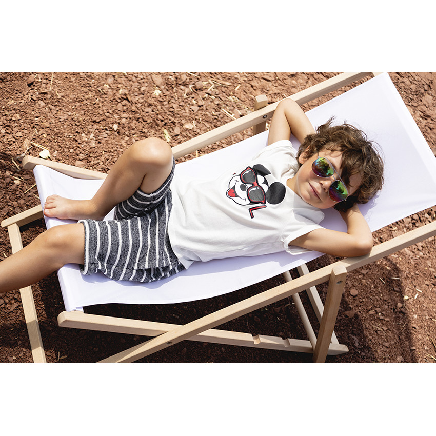 Σύνολο με μπλουζάκι τύπωμα Mickey Disney παιχνιδιάρικο 