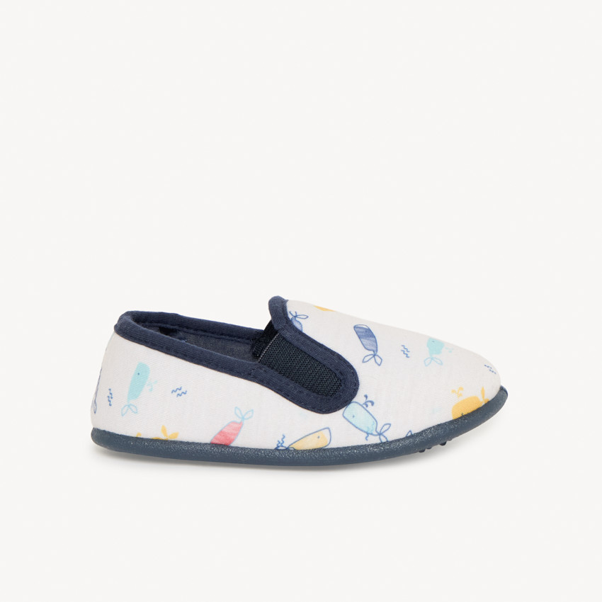 Παιδικά παπούτσια με σχέδιο φάλαινες για μωρό αγόρι 