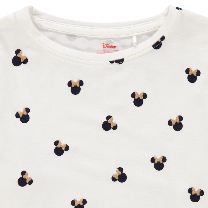 T-shirt manches longues imprimé Minnie Disney all-over 