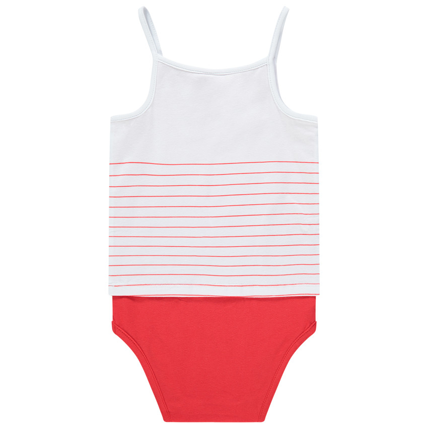 Σώμα με λεπτές τιράντες και σχέδιο Minnie Disney για κορίτσι. 