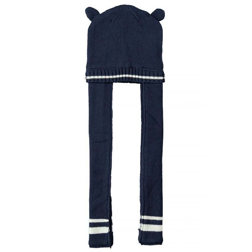 Bonnet écharpe avec oreilles 