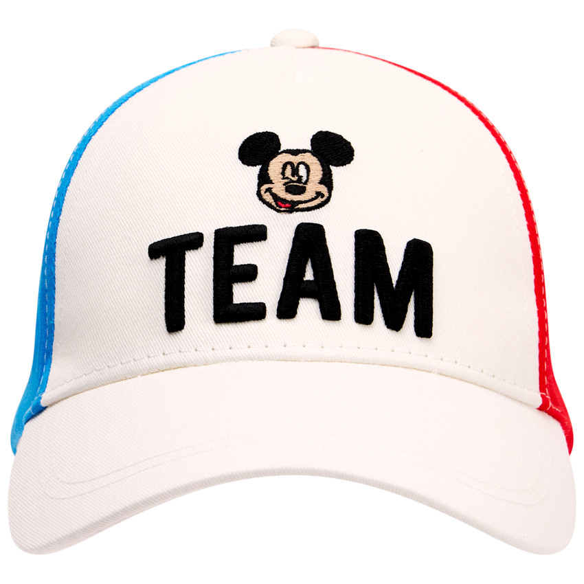 Καπέλο τριών χρωμάτων με ανάγλυφο κέντημα Mickey Disney αγόρι 