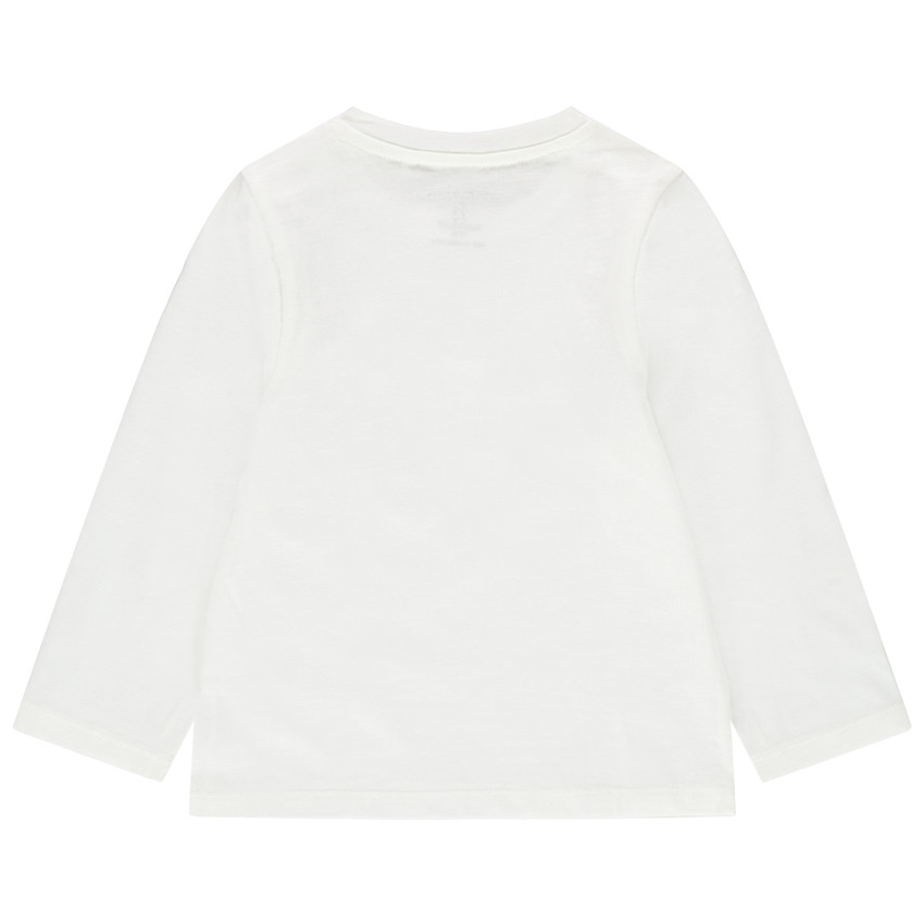 Μακρυμάνικη μπλούζα από βιολογικό βαμβάκι με τυπωμένο μήνυμα 