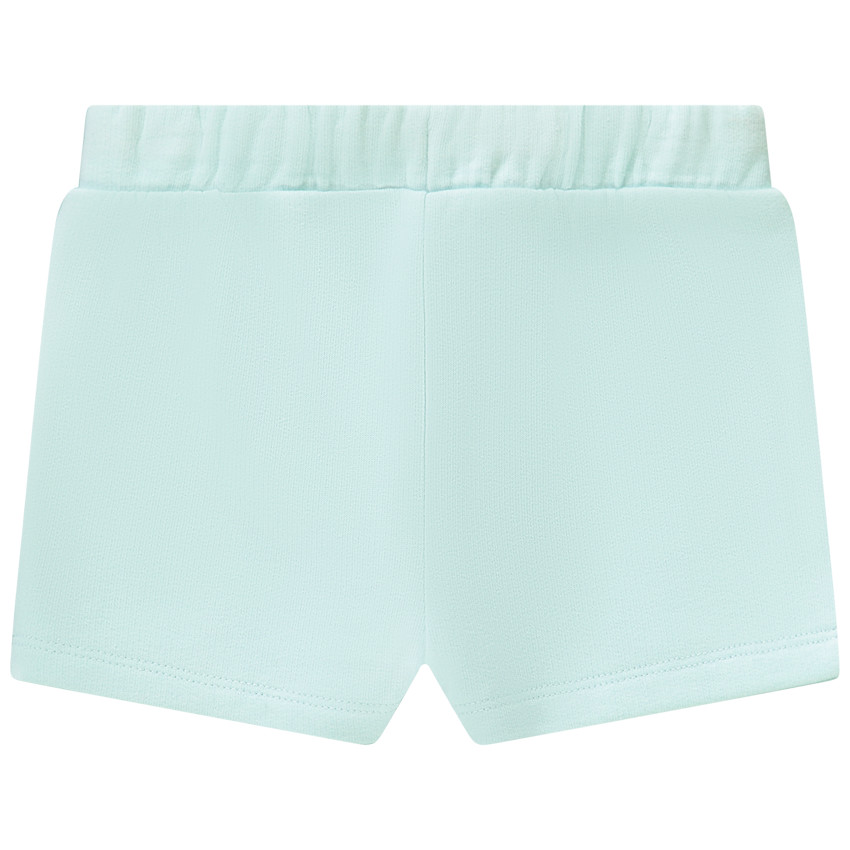 Σορτς από molleton με print λουλούδι για bebe κορίτσι 