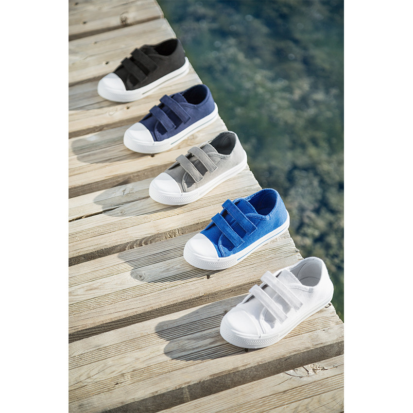 Αθλητικά παπούτσια χαμηλά από ύφασμα με σκρατς από 29 έως 35 