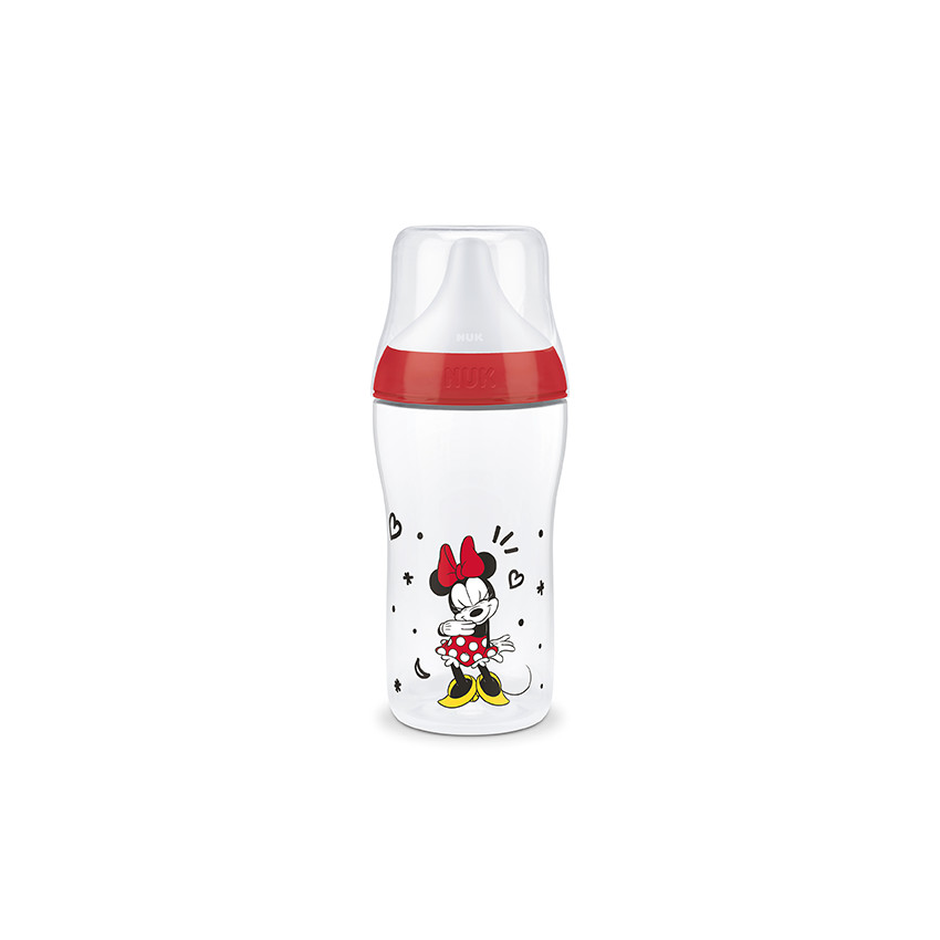 Μπιμπερό Perfect Match Pp 260Ml (Σιλικ.) Temp.Control Minnie Nuk  