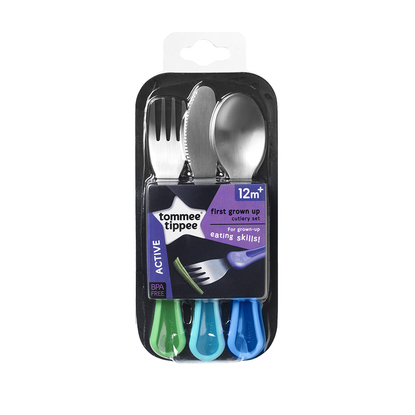 Σετ παιδικά μαχαιροπήρουνα 12m+ 