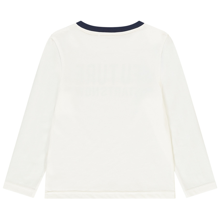 T-shirt manches longues en jersey print fantaisie  