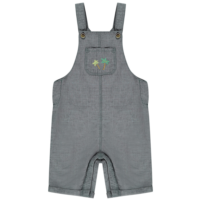 Σαλοπέτα κοντή με κεντήματα φοίνικες για bebe αγόρι 