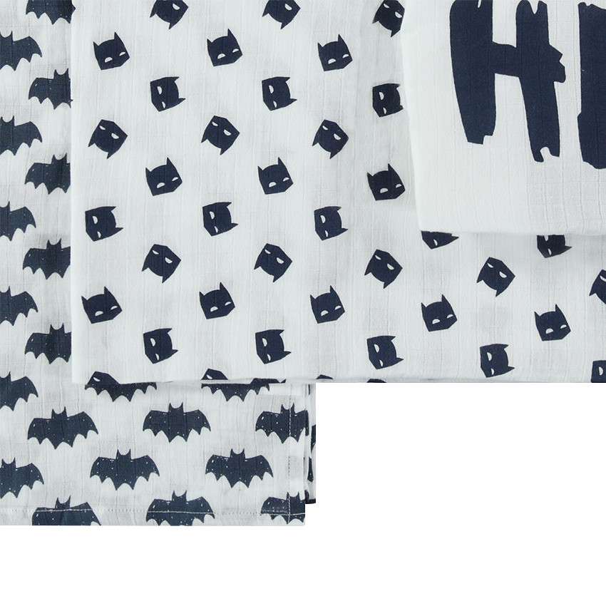 Σετ 3 πάνες αγκαλιάς με μοτίβο BATMAN  
