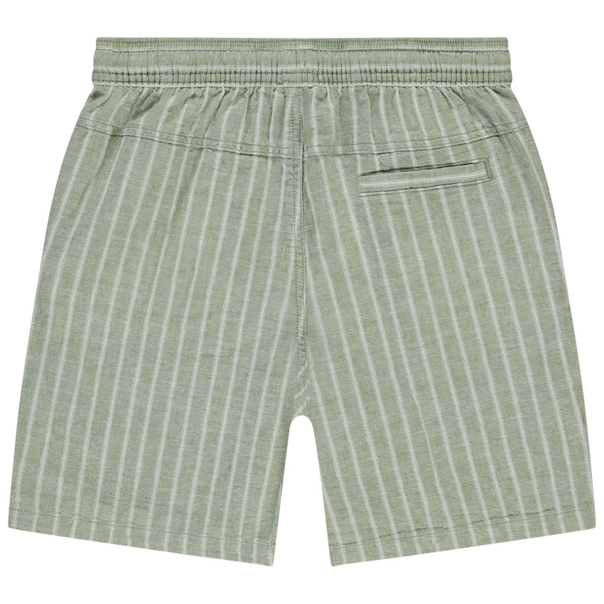 Βερμούδα ριγέ υφασμάτινη για αγόρι 
