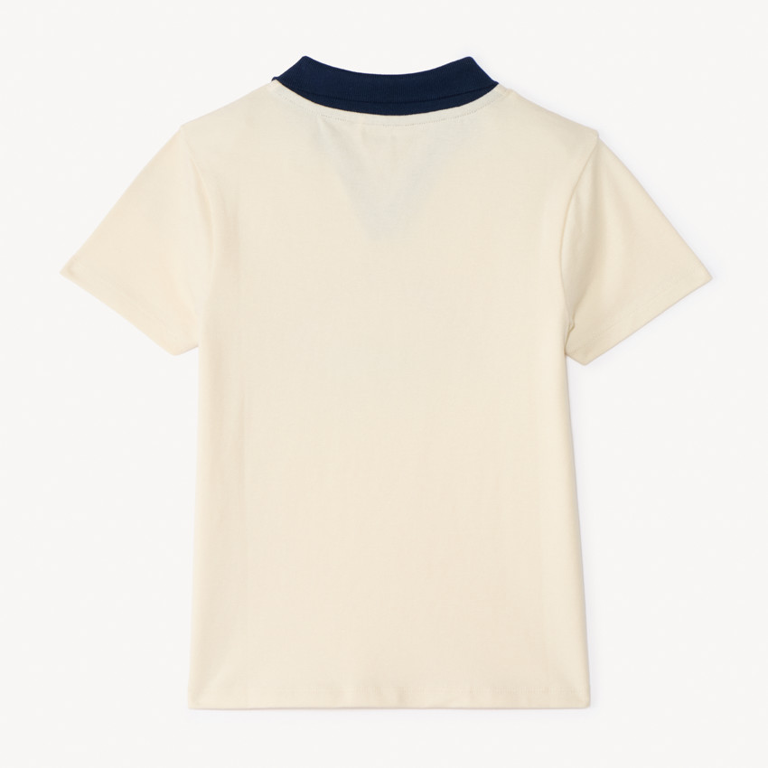 Πόλο κοντομάνικο με σχέδιο καρχαρία για αγόρι 