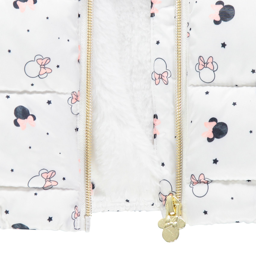 Doudoune sans manches imprimée Minnie Disney Main Doudoune sans manches imprimée Minnie Disney