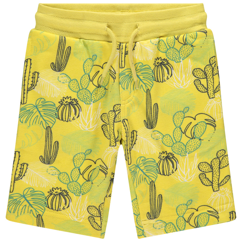 Βερμούδα molleton εμπριμέ 