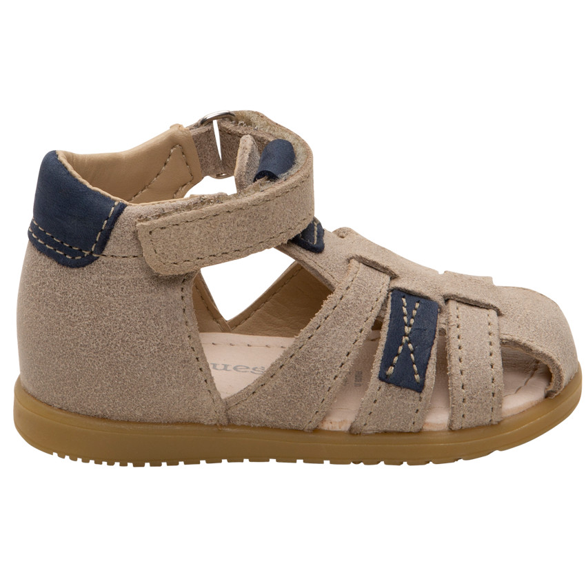 Σανδάλια από δέρμα με ψηλό σχέδιο και αντίθετα κομμάτια  Additional Σανδάλια από δέρμα με ψηλό σχέδιο και αντίθετα κομμάτια