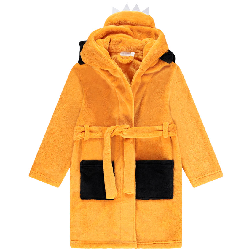 Ρόμπα sherpa με κουκούλα  για αγόρι 