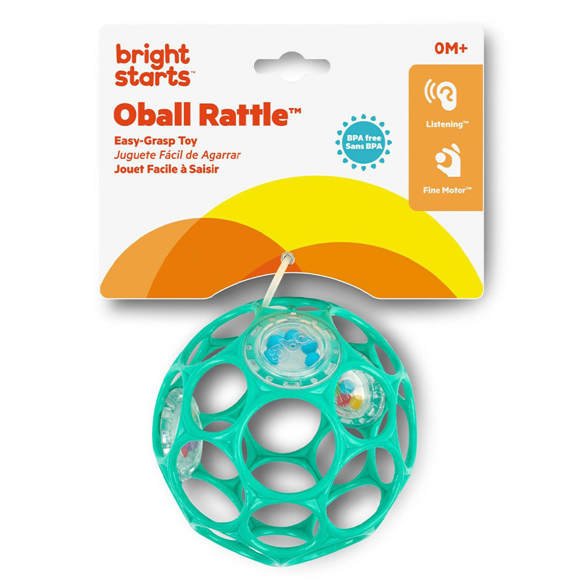 Παιχνίδι Oball Bs Oball Rattle Easy Grasp Toy Teal  