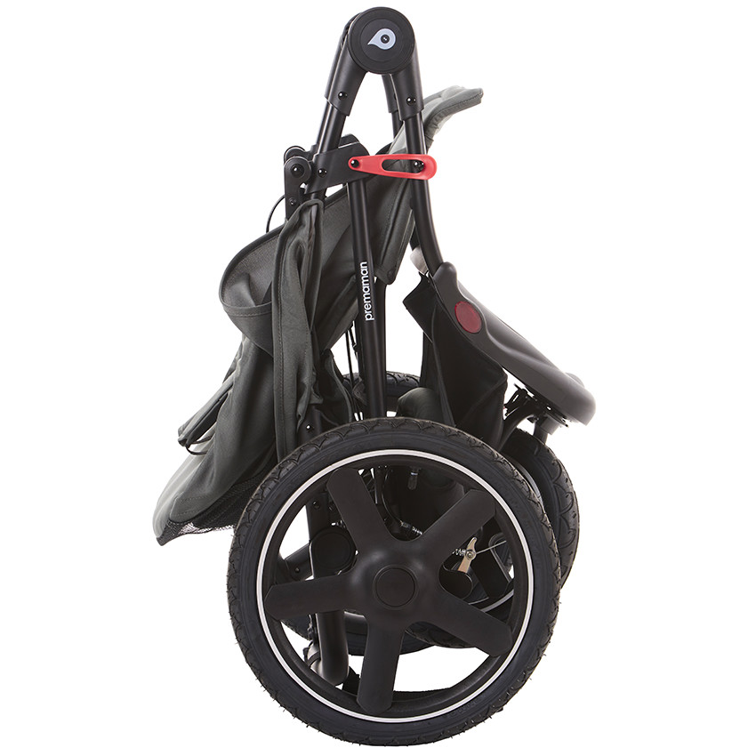 Παιδικό καρότσι jogger Stella σκούρο πράσινο 