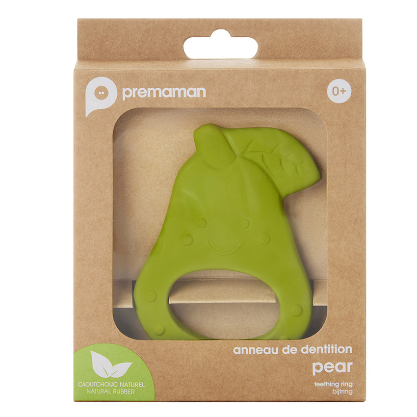 Δαχτυλίδι οδοντοφυΐας από καουτσούκ Pear  Additional Δαχτυλίδι οδοντοφυΐας από καουτσούκ Pear