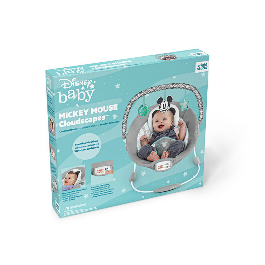  Άνετο Ριλάξ Bright Starts MICKEY MOUSE Cloudscapes 