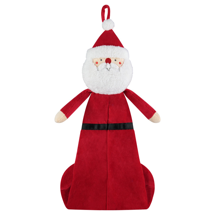 Βελουτέ σάκος για πιτζάμα σε σχήμα Άγιου Βασίλη 