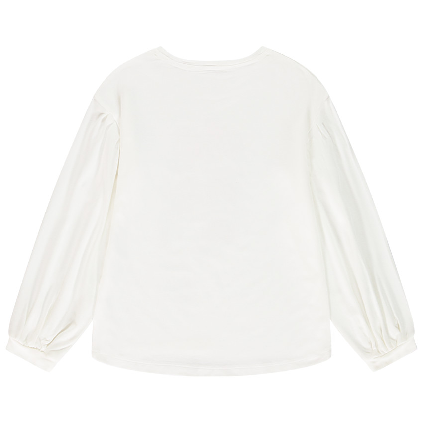 T-shirt μακρυμάνικο σχέδιο Minnie Disney με strass για κορίτσι 