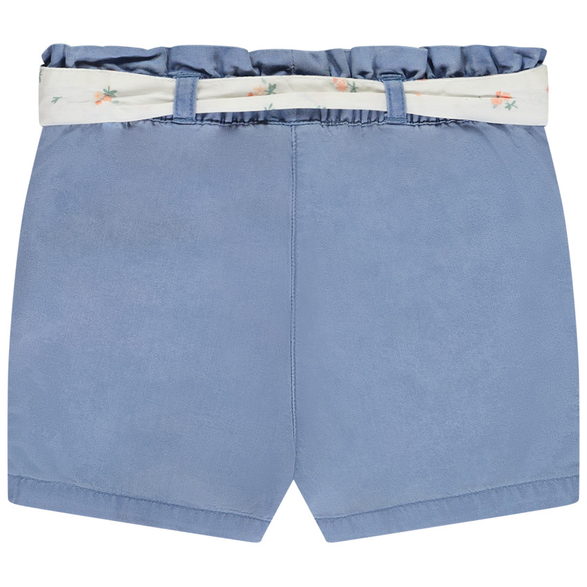 Σορτσάκι από ύφασμα με κορδόνι για κορίτσι 