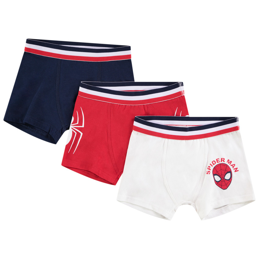 Σετ από 3 boxer prints Spider-Man Marvel για αγόρι 