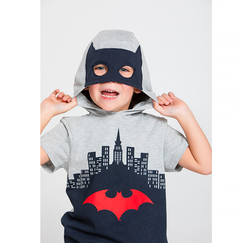 Ensemble de plage avec capuche ludique Batman pour garçon 