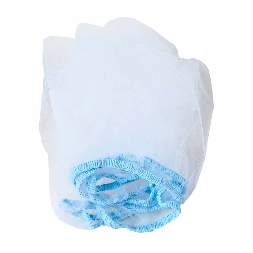 Κουνουπιέρα Καροτσιού Κόσμος Του Μωρού Με Λάστιχο Σιέλ 