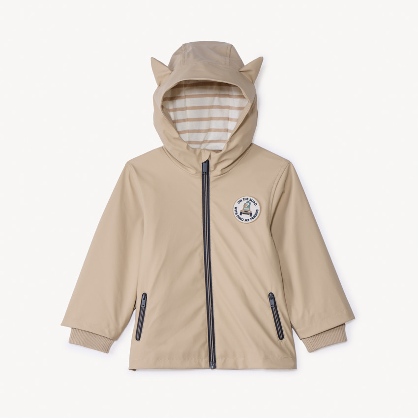 Σακάκι με γόμα και καπάκι για αγόρι μωρό 