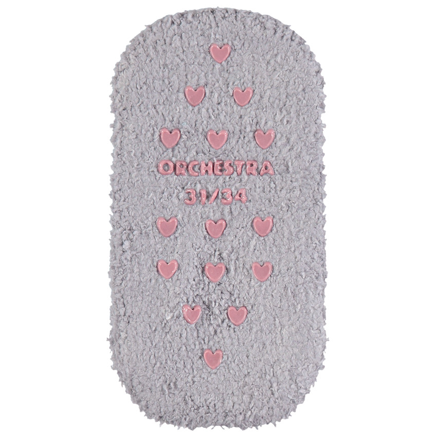 Μπουκλέ καλτσοπαντοφλάκια με σχέδιο ουράνιο τόξο 