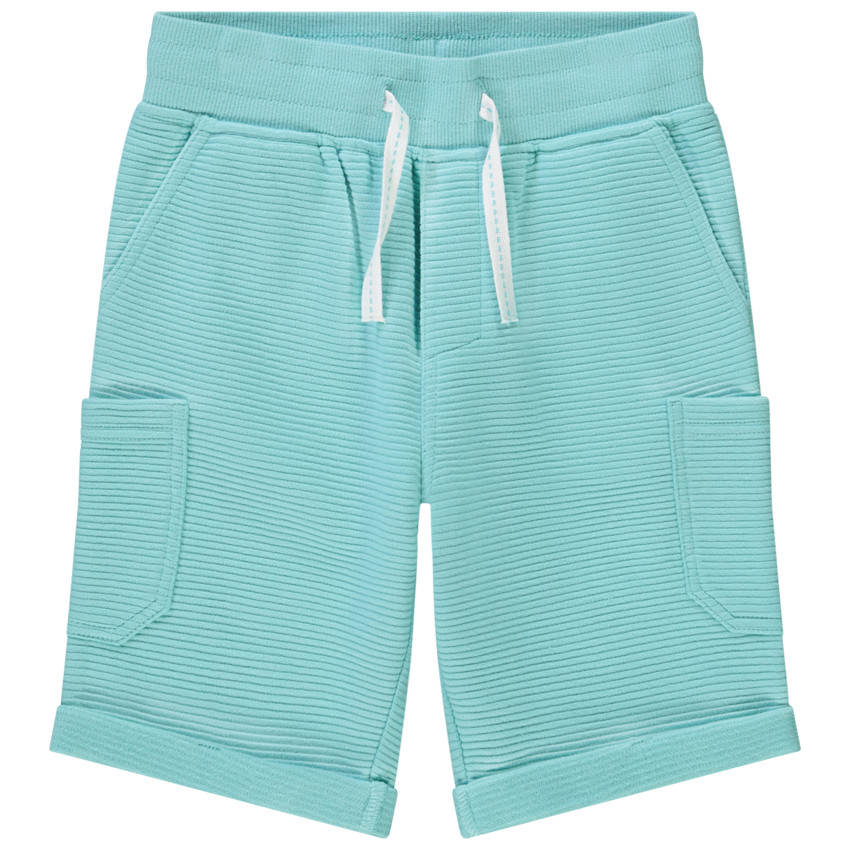 Βερμούδα από φούτερ με πλαϊνές τσέπες για αγόρι 