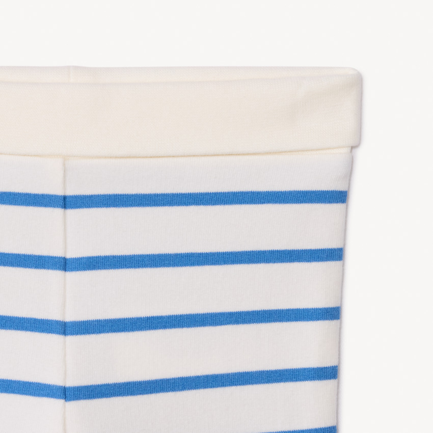 Σετ 2 τμχ. με ριγέ κολάν για bebe κορίτσι 