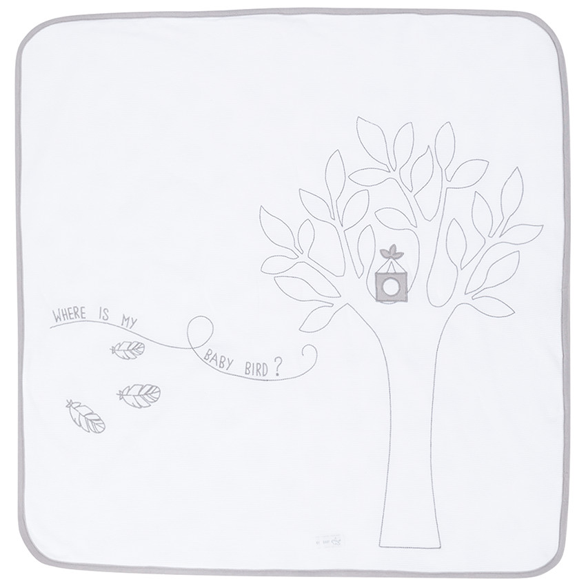 Κουβέρτα Από Jersey Και Ottoman 80X80 εκ. 