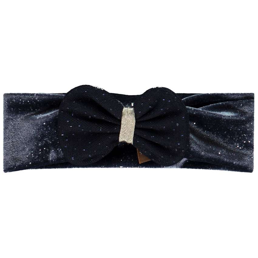 Κεφαλάκι με glitter και φιόγκο για bebe κορίτσι 