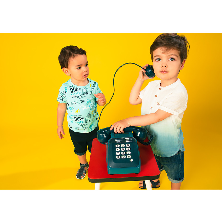 T-shirt κοντομάνικο με σχέδιο φαντεζί 