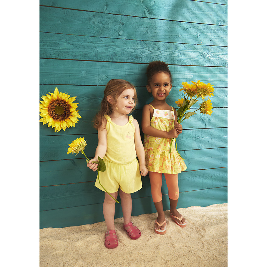 Σέτ 2 τμχ. με φαντεζί σχέδιο για μωρό κορίτσι 