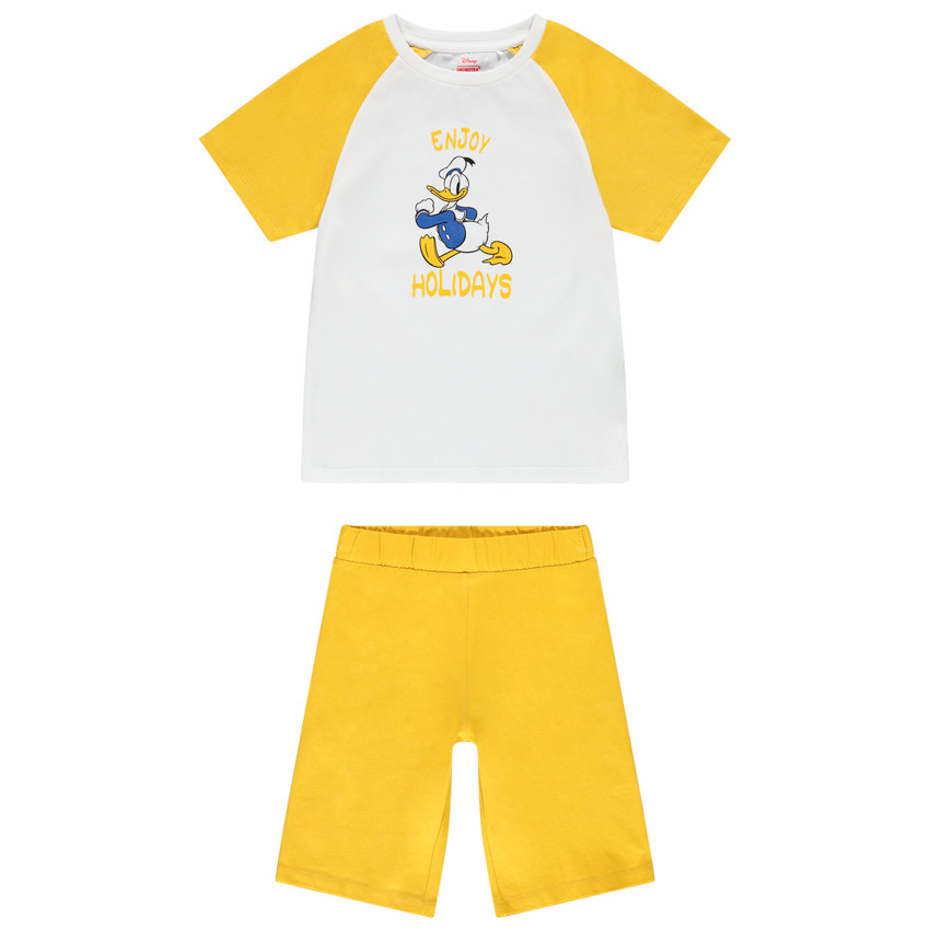 Πιτζάμα κοντή από jersey με σχέδιο Donald Disney αγόρι 