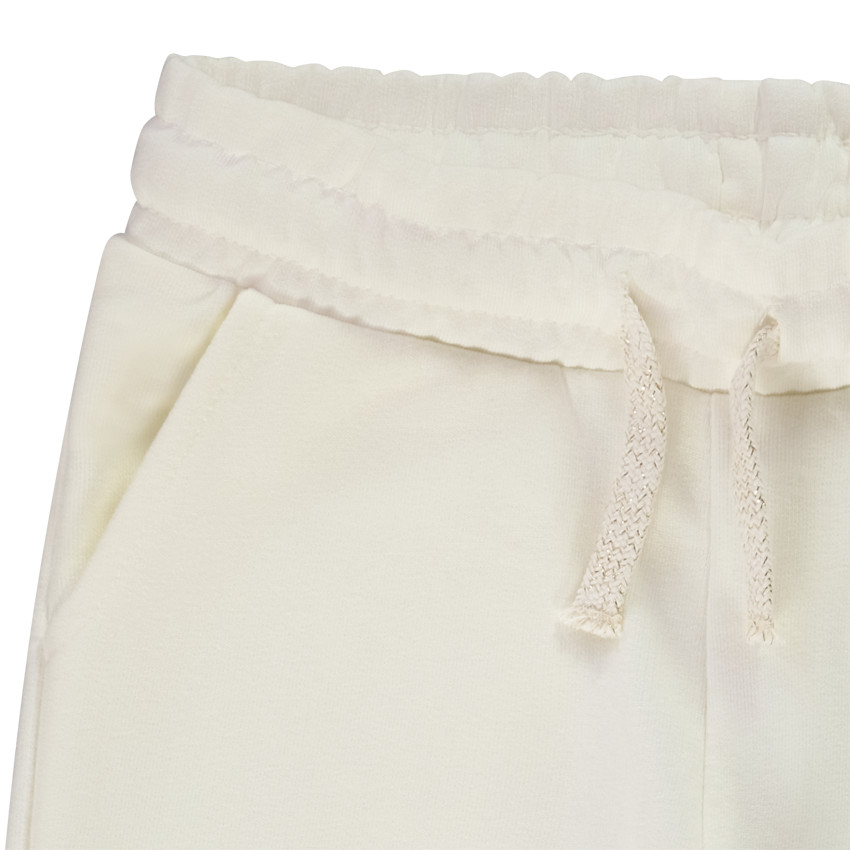 "Μακριά φόρμα από molleton μονόχρωμη για κορίτσι" 