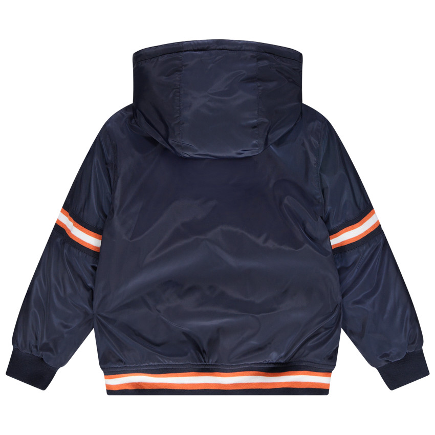 Blouson  bomber με αφαιρούμενη κουκούλα  