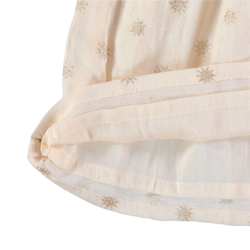 Toυνίκ μακρυμάνικη  με τυπωμένους χρυσούς ήλιους  