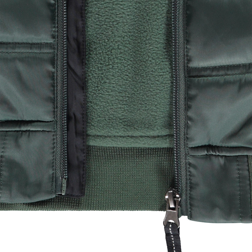 Αμάνικο μπουφάν με εφέ color block για αγόρι 