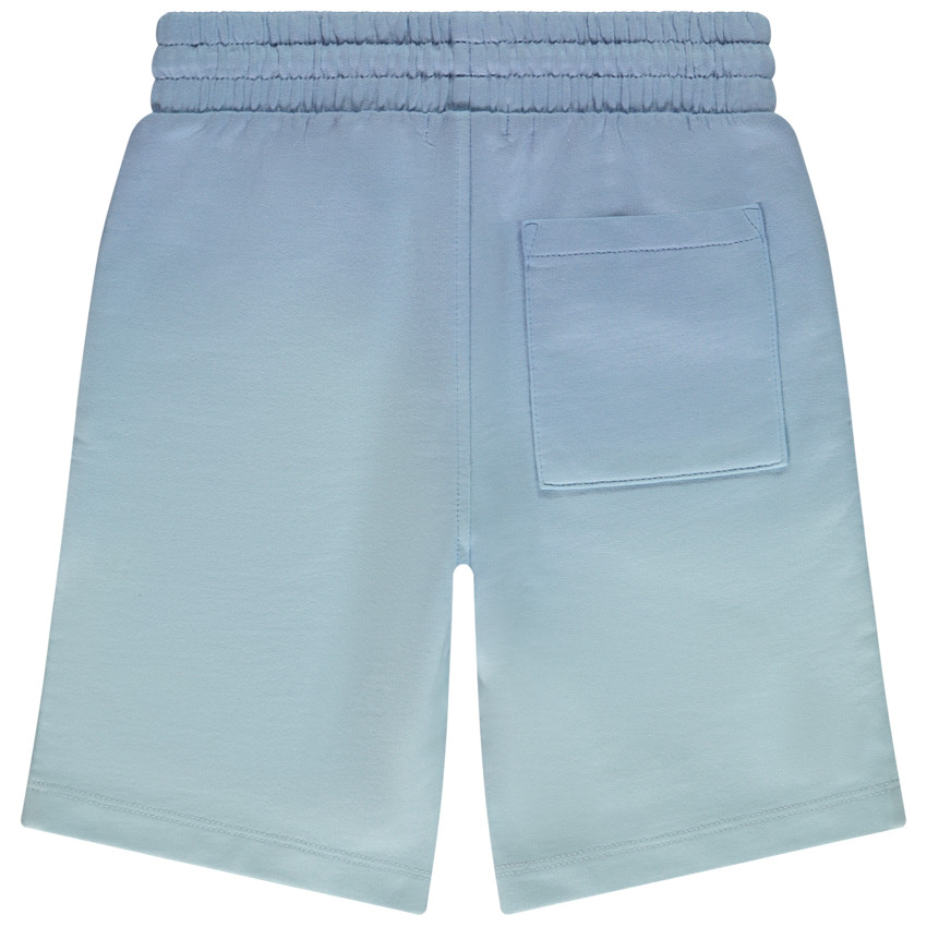 Βερμούδα από molleton με εφέ ντεγκραντέ για αγόρι 
