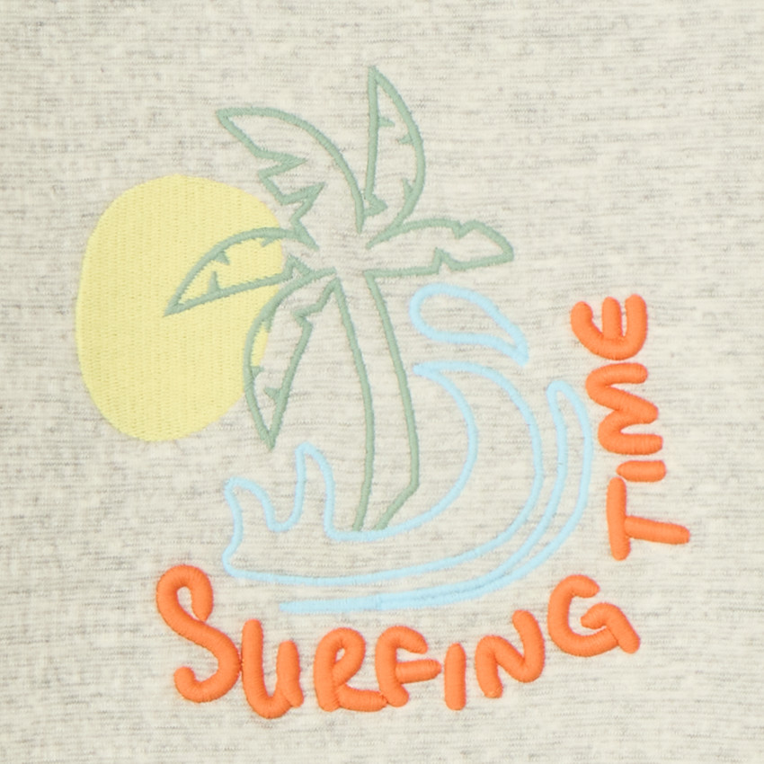 Σακάκι από φλις με κέντημα surf για μωρά αγόρια 