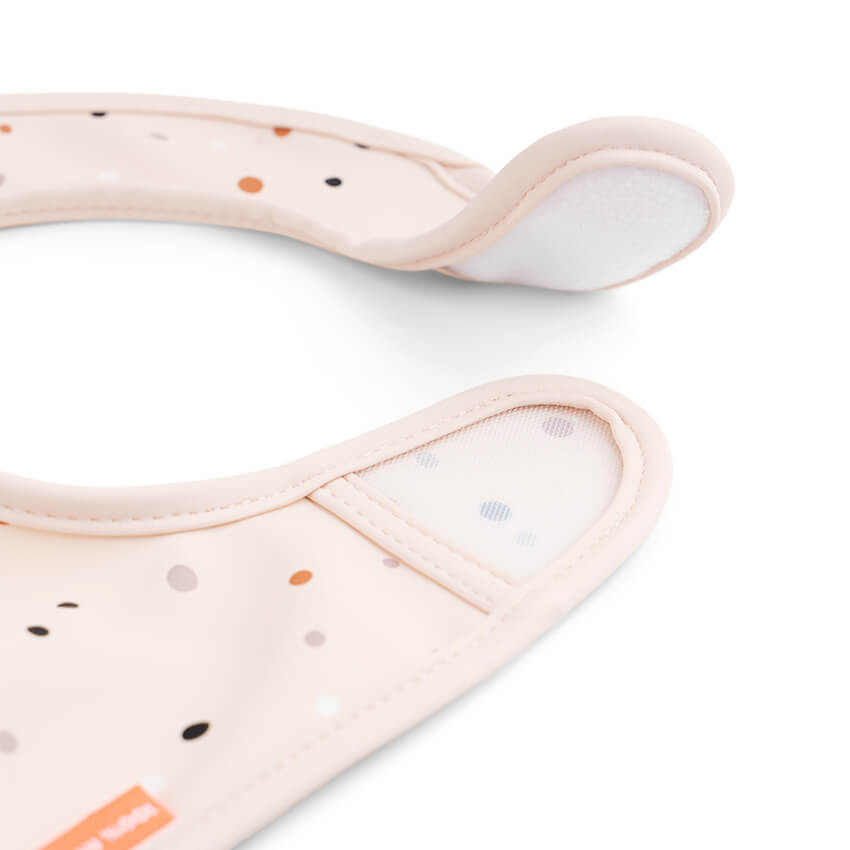 Σαλιάρα Σετ 2 Τμχ- Velcro Ozzo Powder DONE BY DEER 