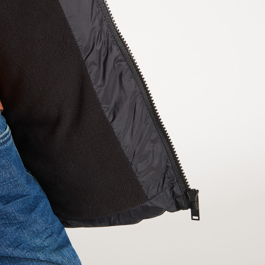 Μπουφάν micropolaire με κουκούλα για αγόρι 